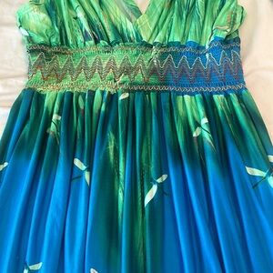 Dress XL maxi flowy so pretty no tag except size